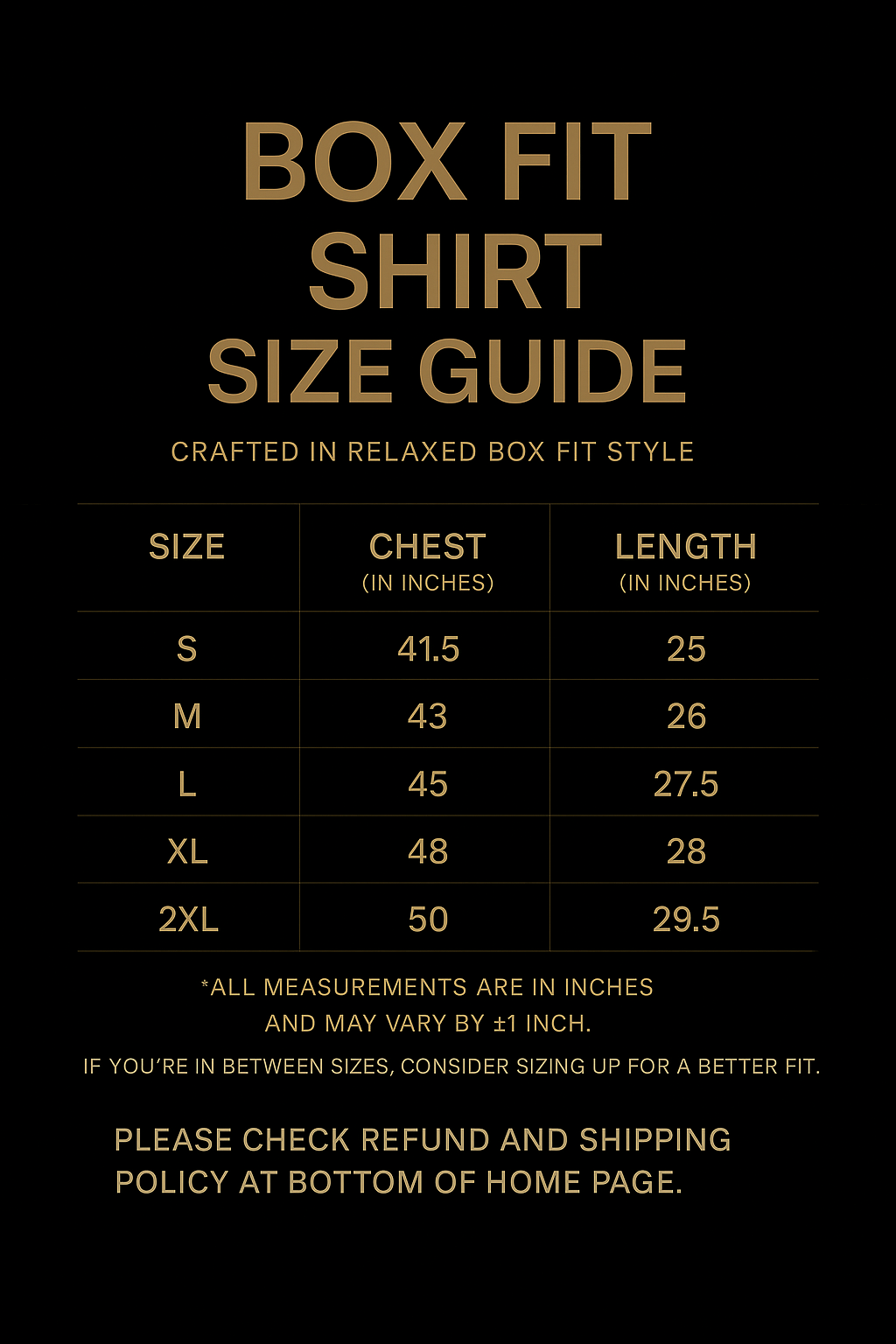 The Essential Box Shirt